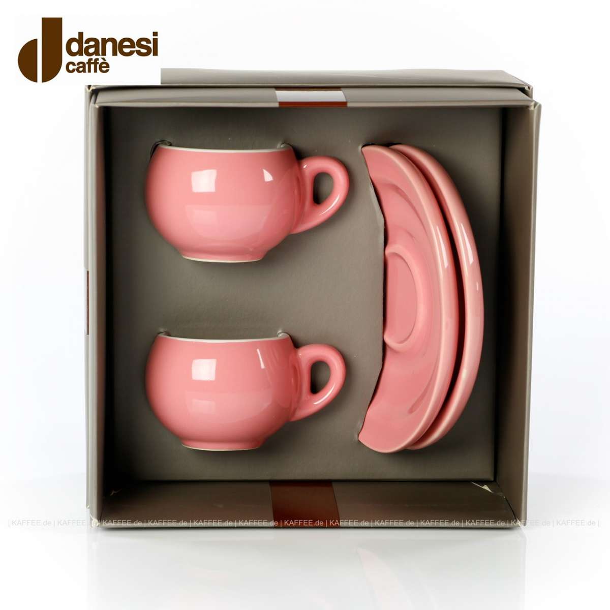 Danesi Espressotasse rosé 2 Stück – DieCrema