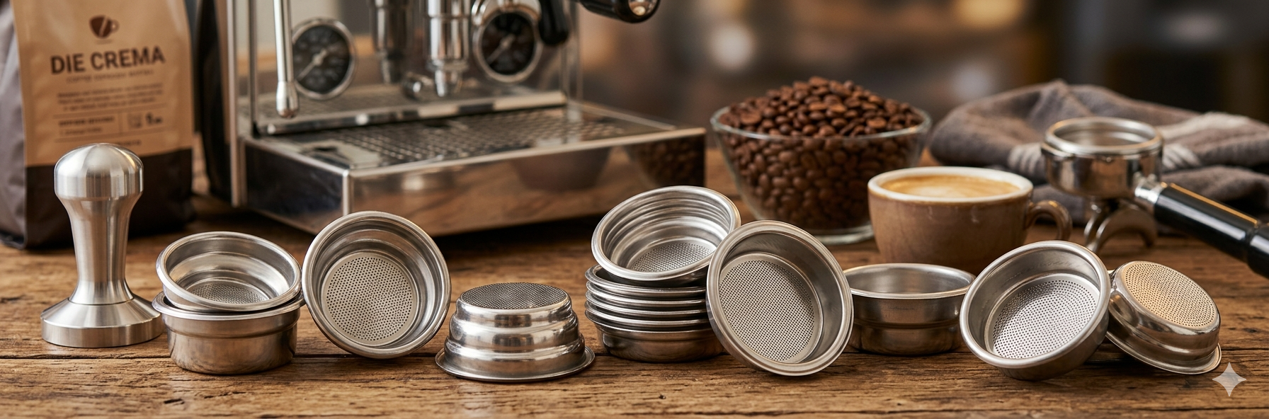 Siebeinsatz für Espressoamschinen