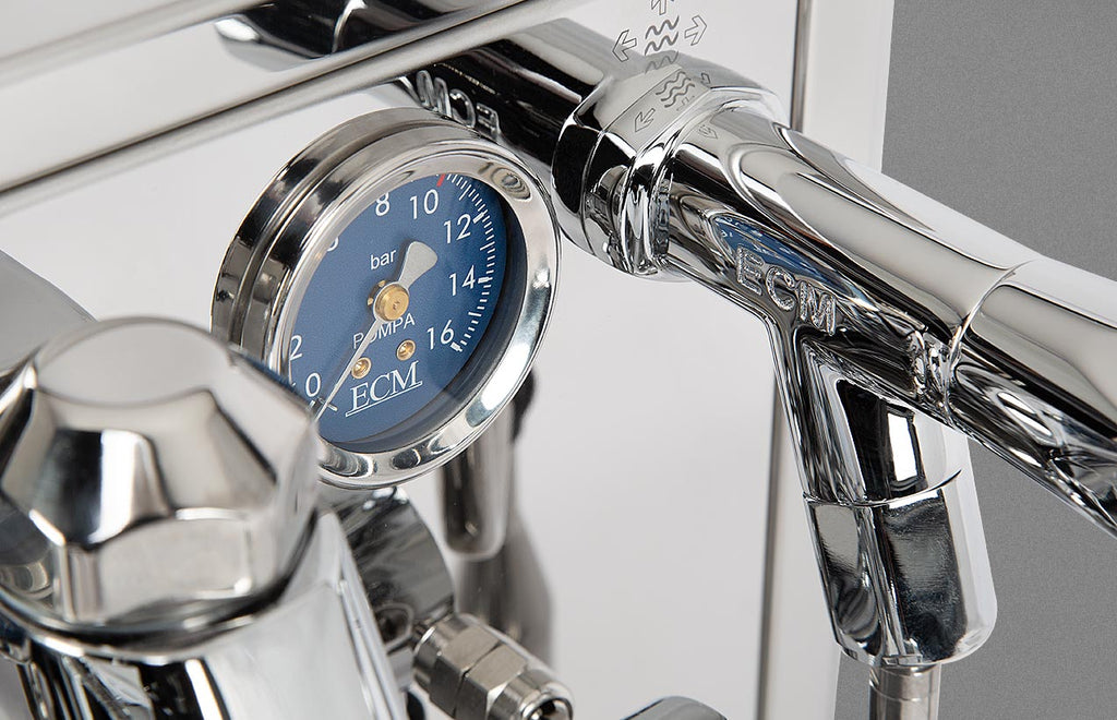 ECM Technika VI Espressomaschine Manometer