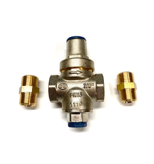 ECM pressure reducer with connection nipple