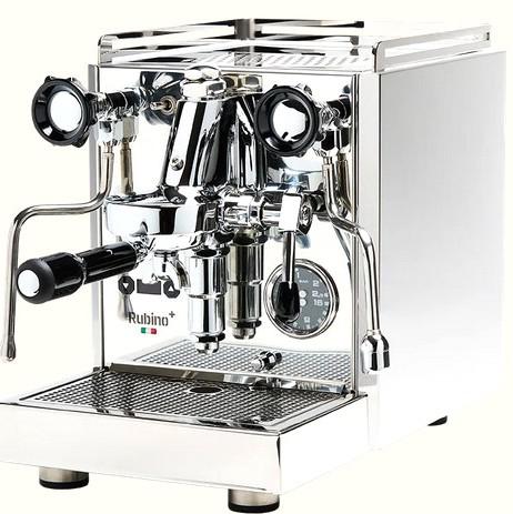 Quickmill Rubino Plus IS Espressomaschine inox Frontansicht
