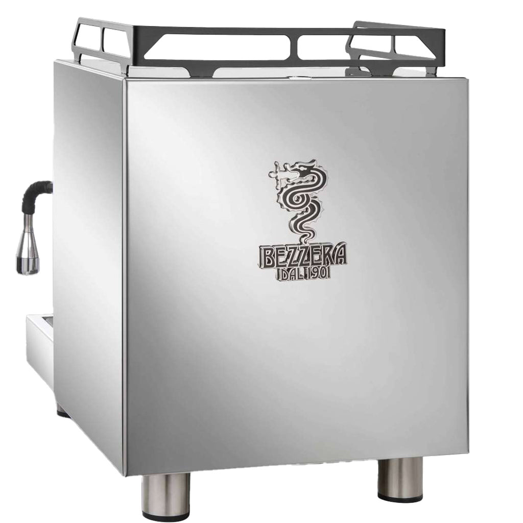 Bezzera Luce PID Espressomaschine Edelstahl Rückseite