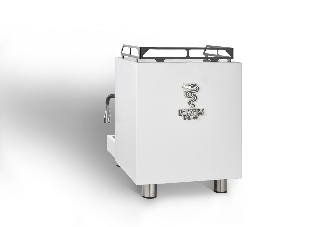 Bezzera Luce S PID Espressomaschine weiß Rückseite