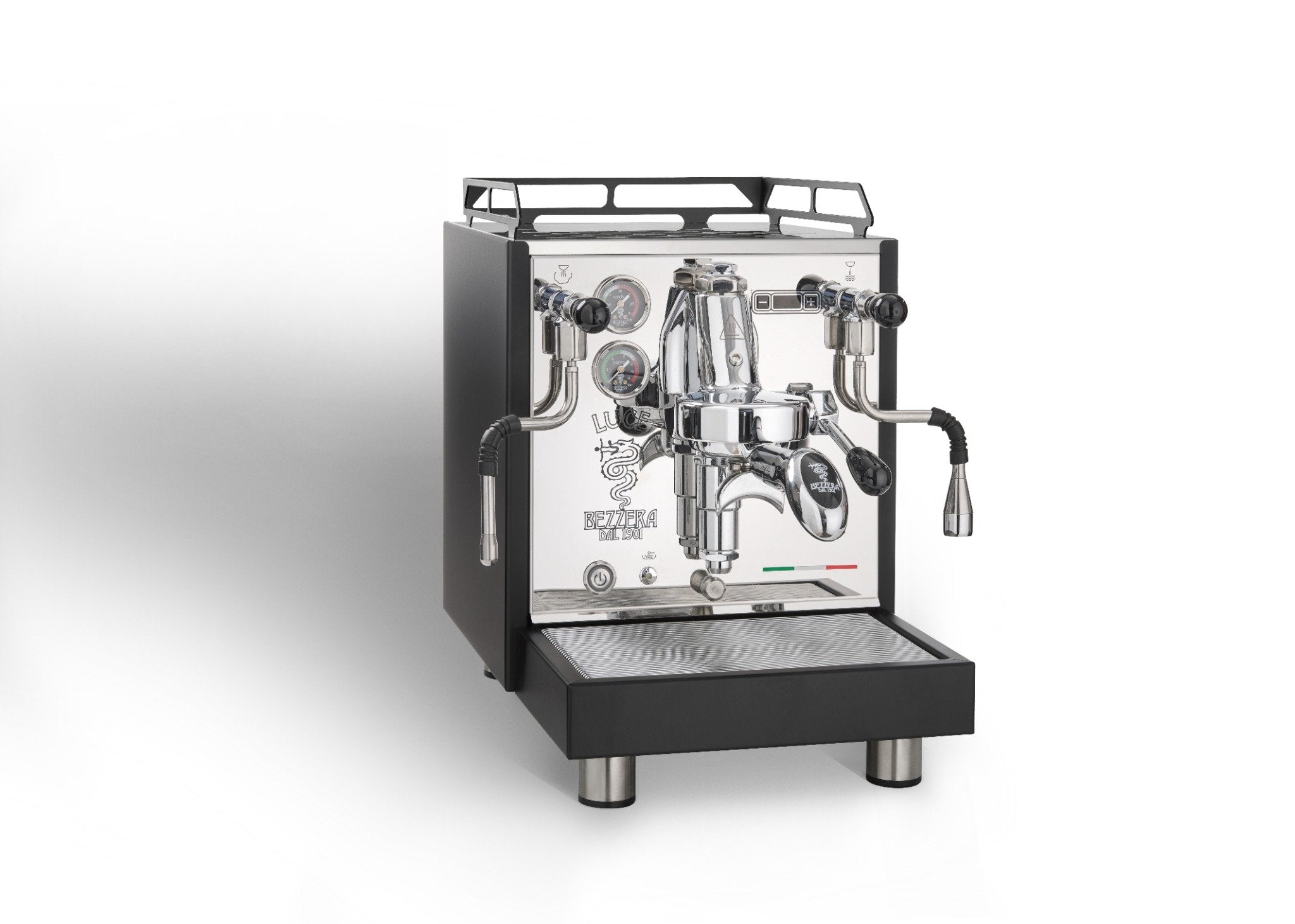 Bezzera Luce S PID Espressomaschine schwarz Front