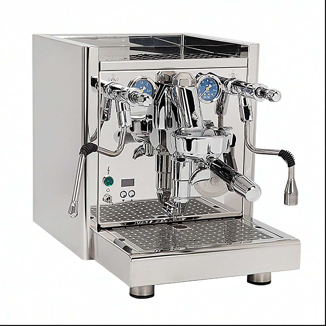 ECM Technika VI Dualboiler Espressomaschine seitliche Persepektive