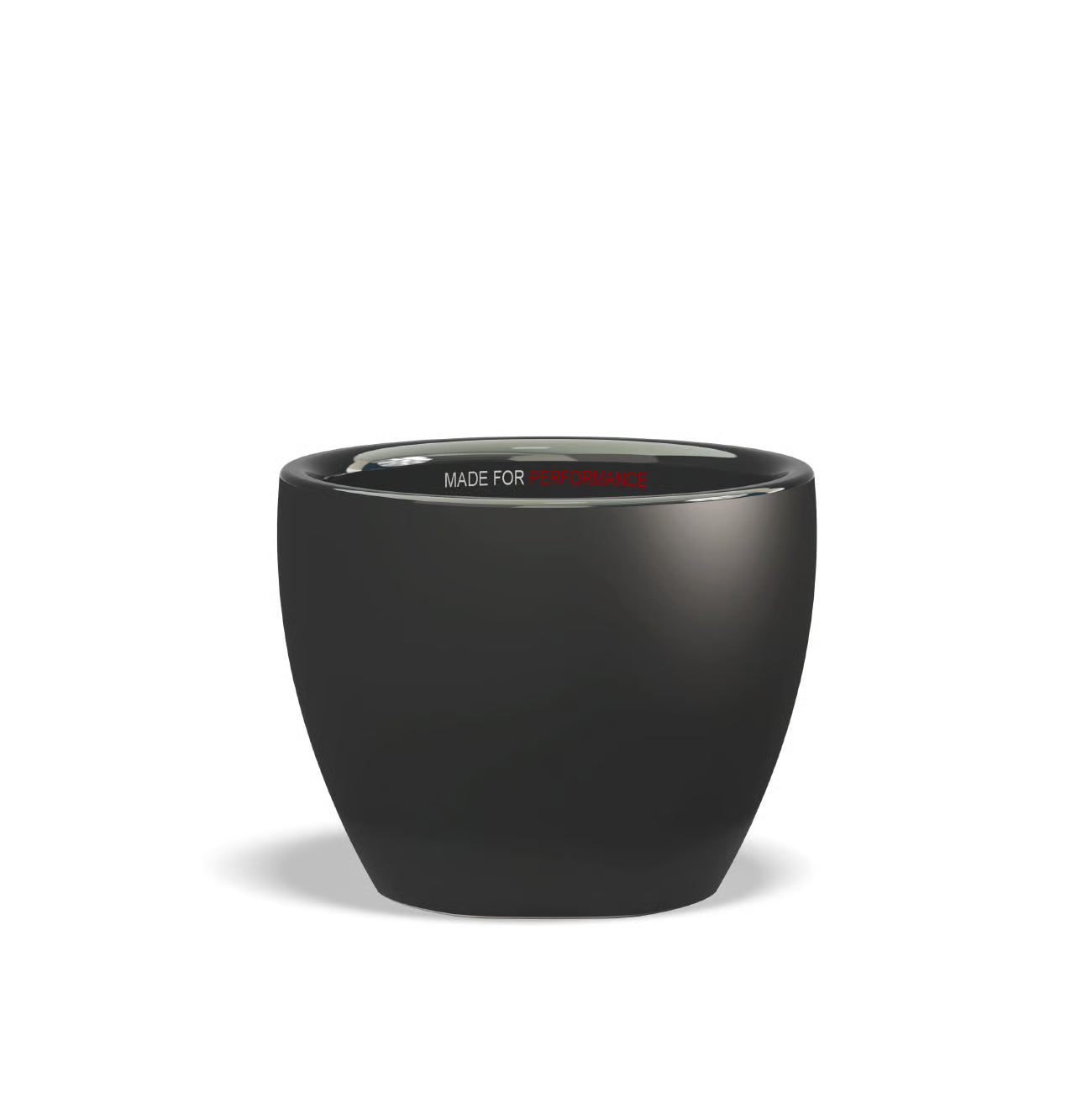 Lelit Cappuccino Tassen mit Logo schwarz