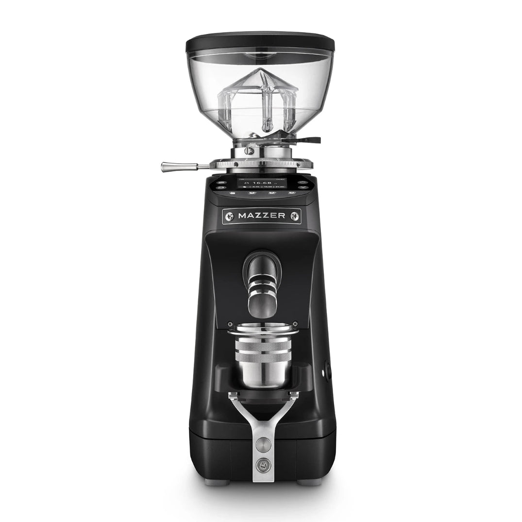 Mazzer Mini G Espressomühle mit Wiegefunktion schwarz