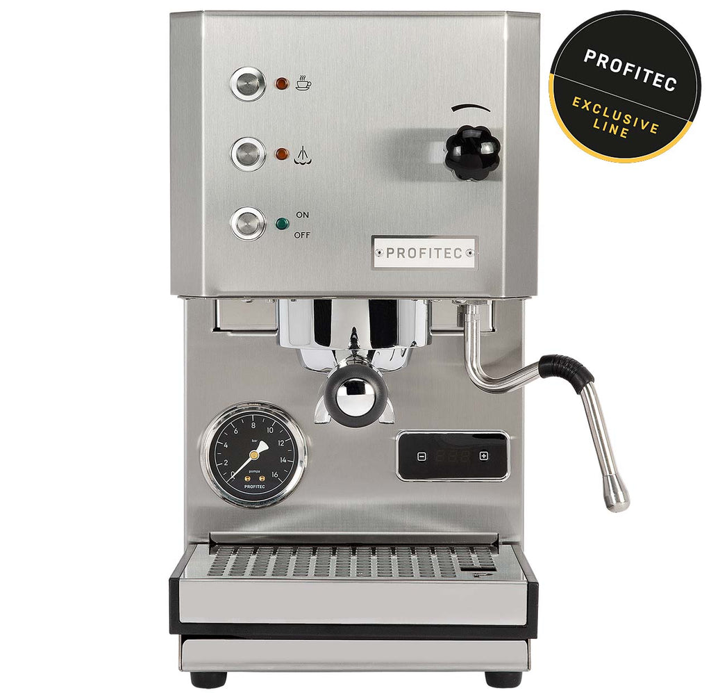Profitec Go Espressomaschine edelstahl gebürstet