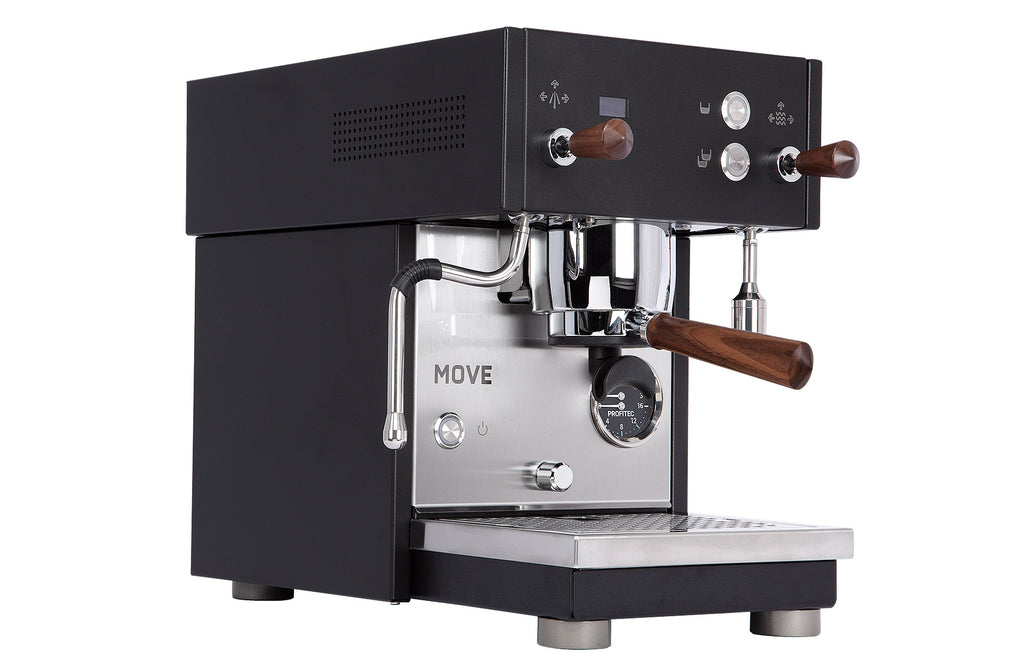 Profitec Move Espressomaschine seitliche Perspektive