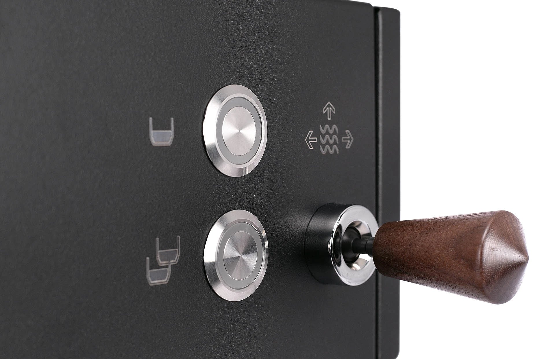 Profitec Move Espressomaschine Holzgriffe