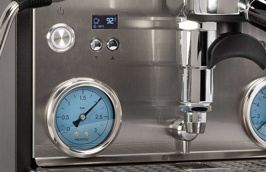 Profitec Ride Espressomaschine -manometer-display