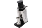 Profitec Twist SD54 Single Dose Kaffeemühle poliert schräge Vorderansicht
