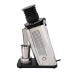 Profitec Twist SD54 Single Dose-Kaffeemühle poliert Seitenansicht