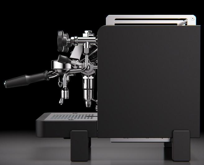 Rocket R58 Tune Espressomaschine schwarz Seitenansicht