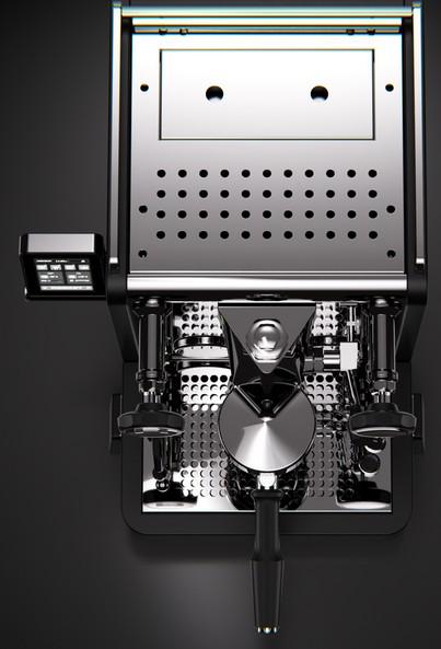 Rocket R58 Tune Espressomaschine schwarz-Draufsicht