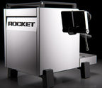 Rocket R58 Tune Espressomaschine inox schräge Seitenansicht Hinten