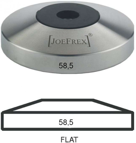 Base Flat en acier inoxydable 58,5mm Disque de tamper