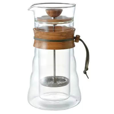 HARIO French Press Olivenholz