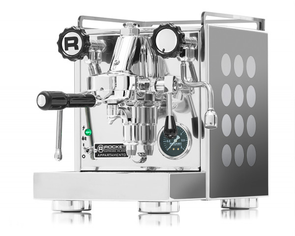 Rocket Appartamento Aluminium gebürstet Espressomaschine