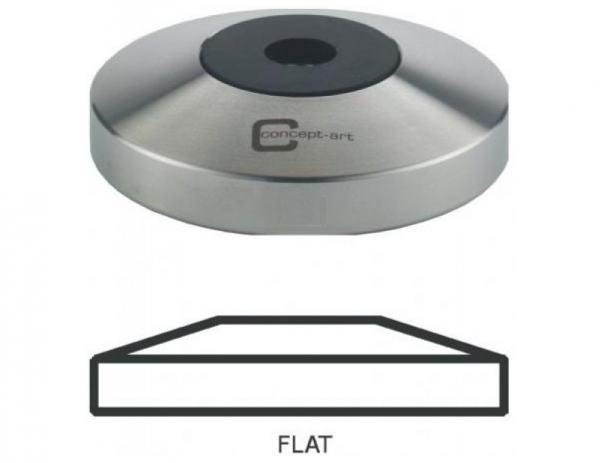 Base Flat Stainless Steel 58mm Tamper Disc