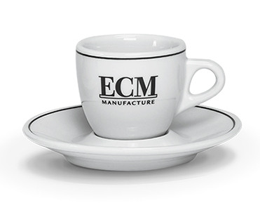 ECM Espressotassen mit Logo - 6er Set