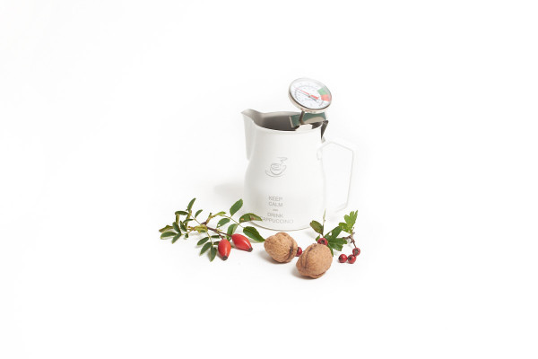 Milchkännchen + Thermometer | Keep Calm