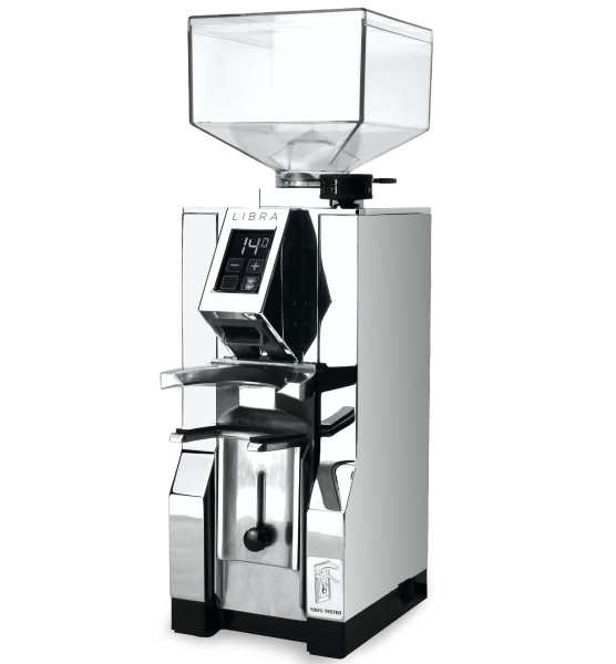 Eureka Mignon Libra 55 chrome espresso grinder