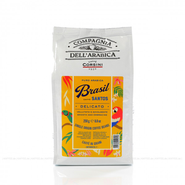 Caffè Corsini Brasil Santos , 250 gr Espressobohne