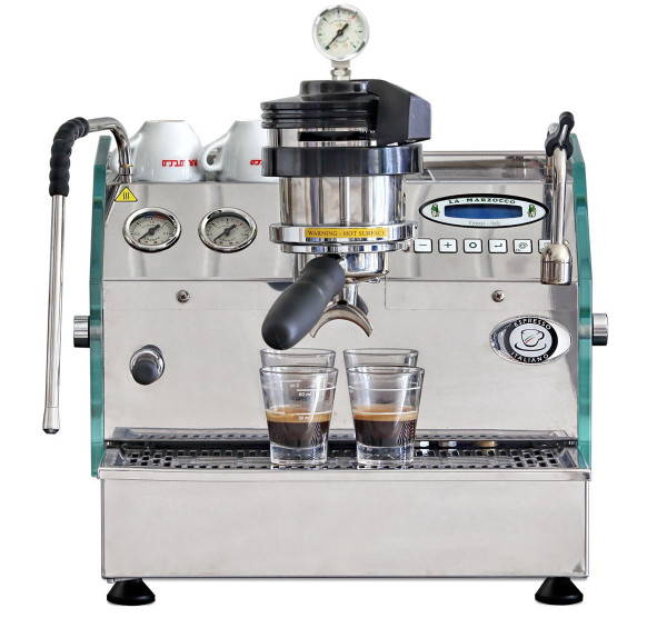 La Marzocco GS/3 MP with glass side panels